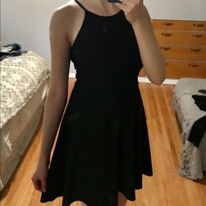 Simple and elegant little black sundress